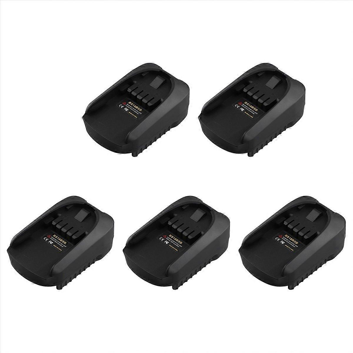 5X BS18BSB Battery Adapter for Li-Ion Battery BAT609 to for 18V Tool Replace Adapter