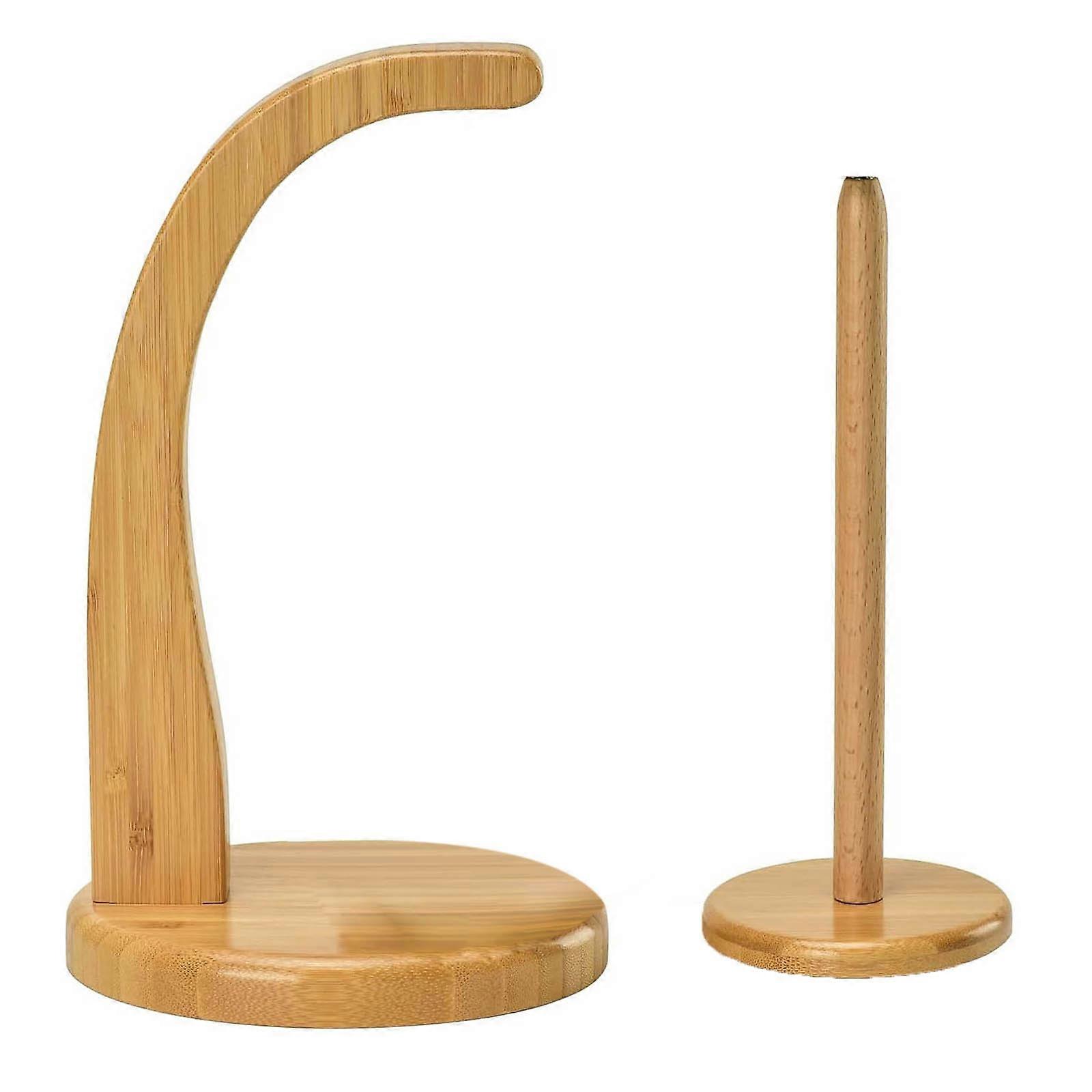 Magnetic Spinning Yarn and Thread Holder Spinning Yarn Dispenser Thread Spool Holder Stand with Twirling Mechanism  Varnish color