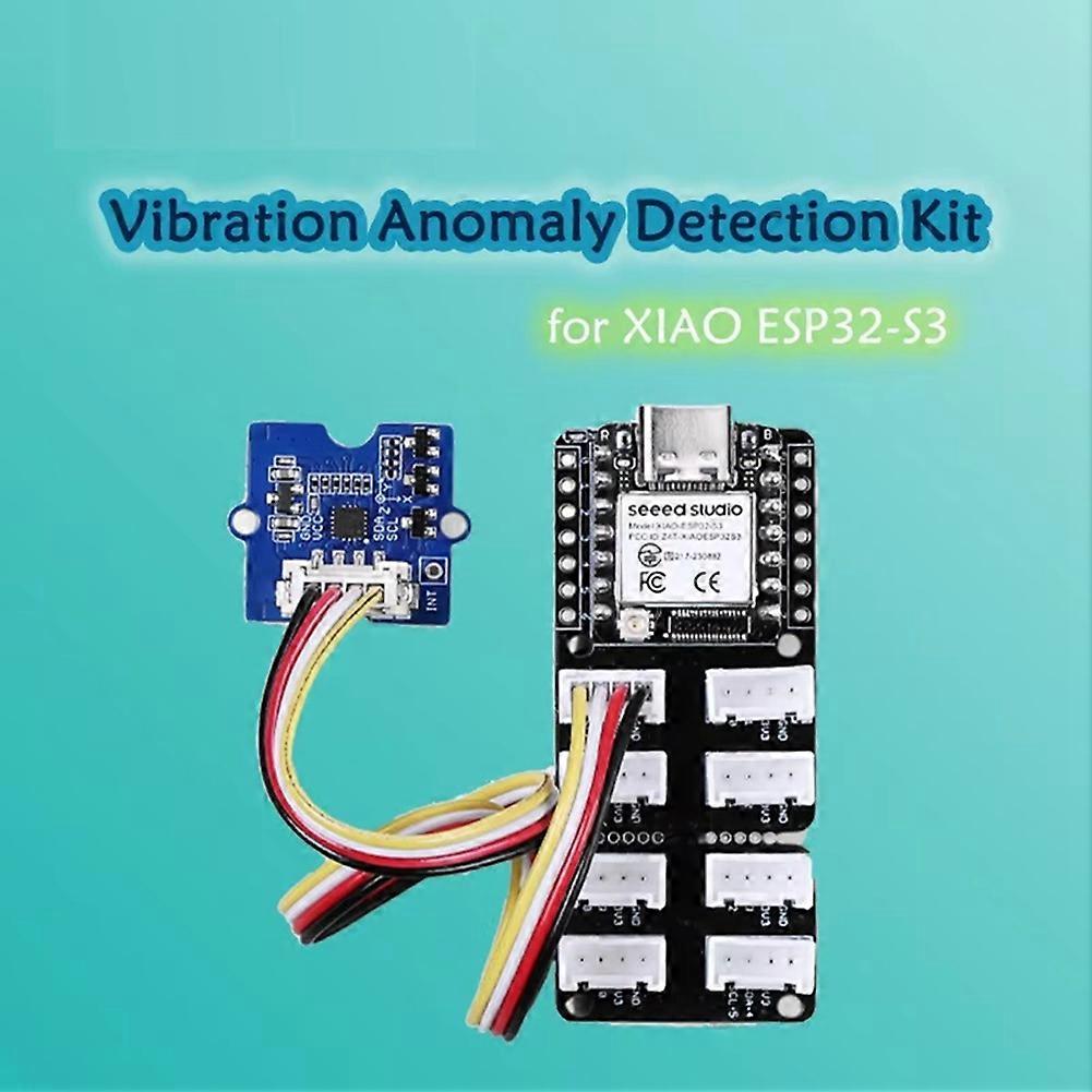 Seeed Studio Vibration Anomaly Detection Kit for XIAO ESP32-S3,Monitor/IDentify Abnormal Vibration Patterns Real-Time
