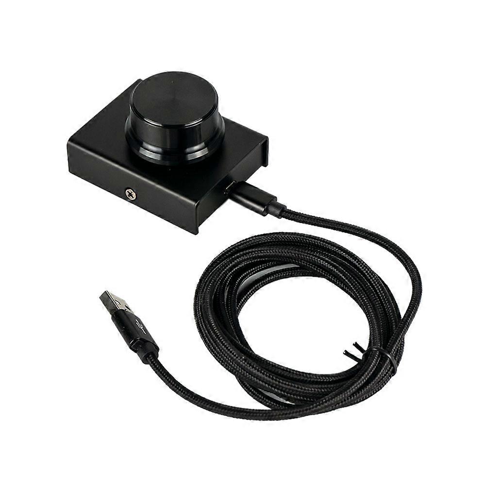 USB Computer Volume Controller Multimedia External Audio Volume Control Adjust Knob Replacement Acc