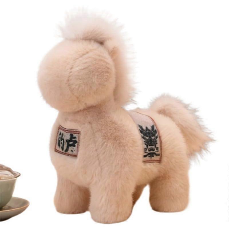 Plush Pillow Soft Camel Stuffed Animal Toy Ultra Soft Fabric Cushion for Sofa Bed Gift 25cm