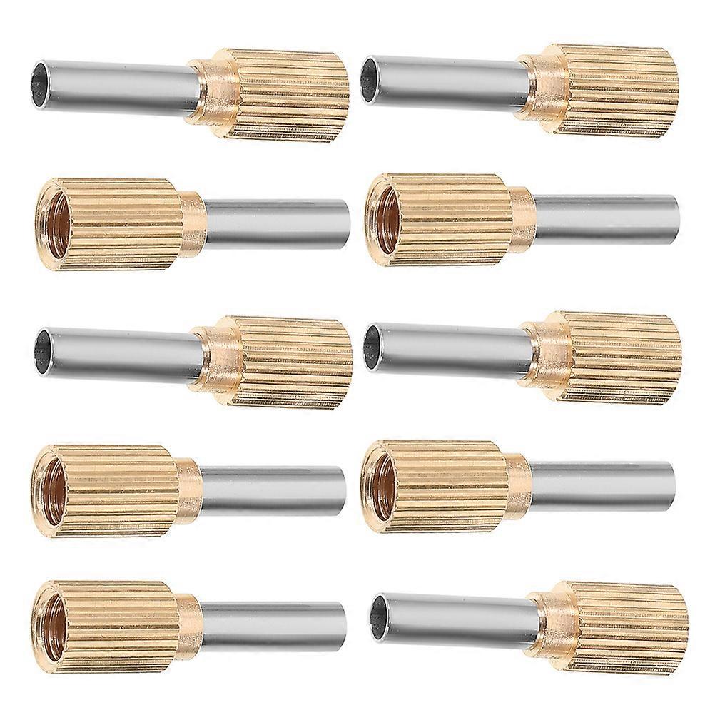 Caulking Tips for Sealant Nozzle 10Pcs Replaceable Stainless Steel Assorted Color for Cleaning