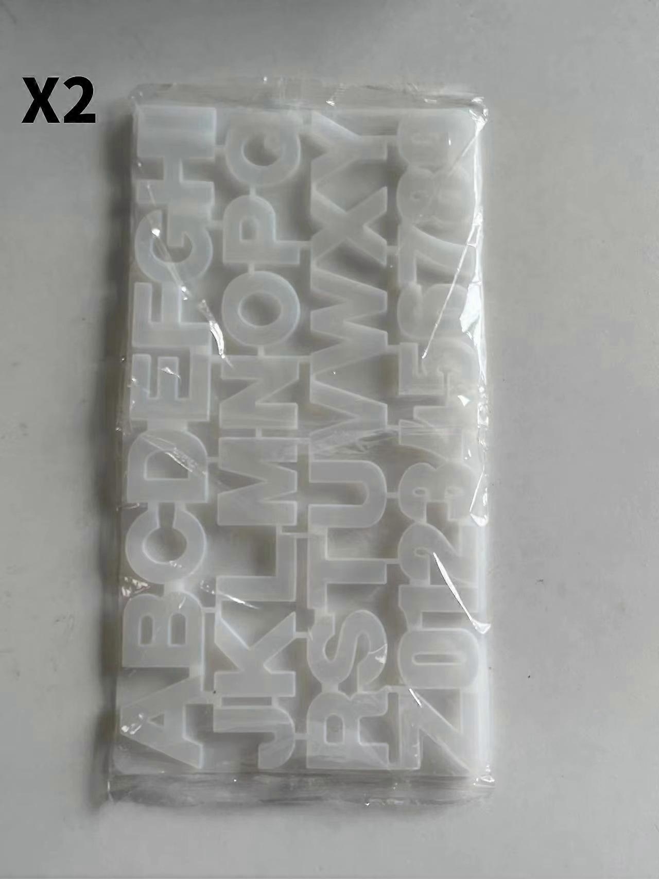 1pc/2pcs/3pcs LettersAtoZ��Number0to9Silicone Mold��forDIYCrafts��Soap Making��Candle Making��-Durable��Easy to Use