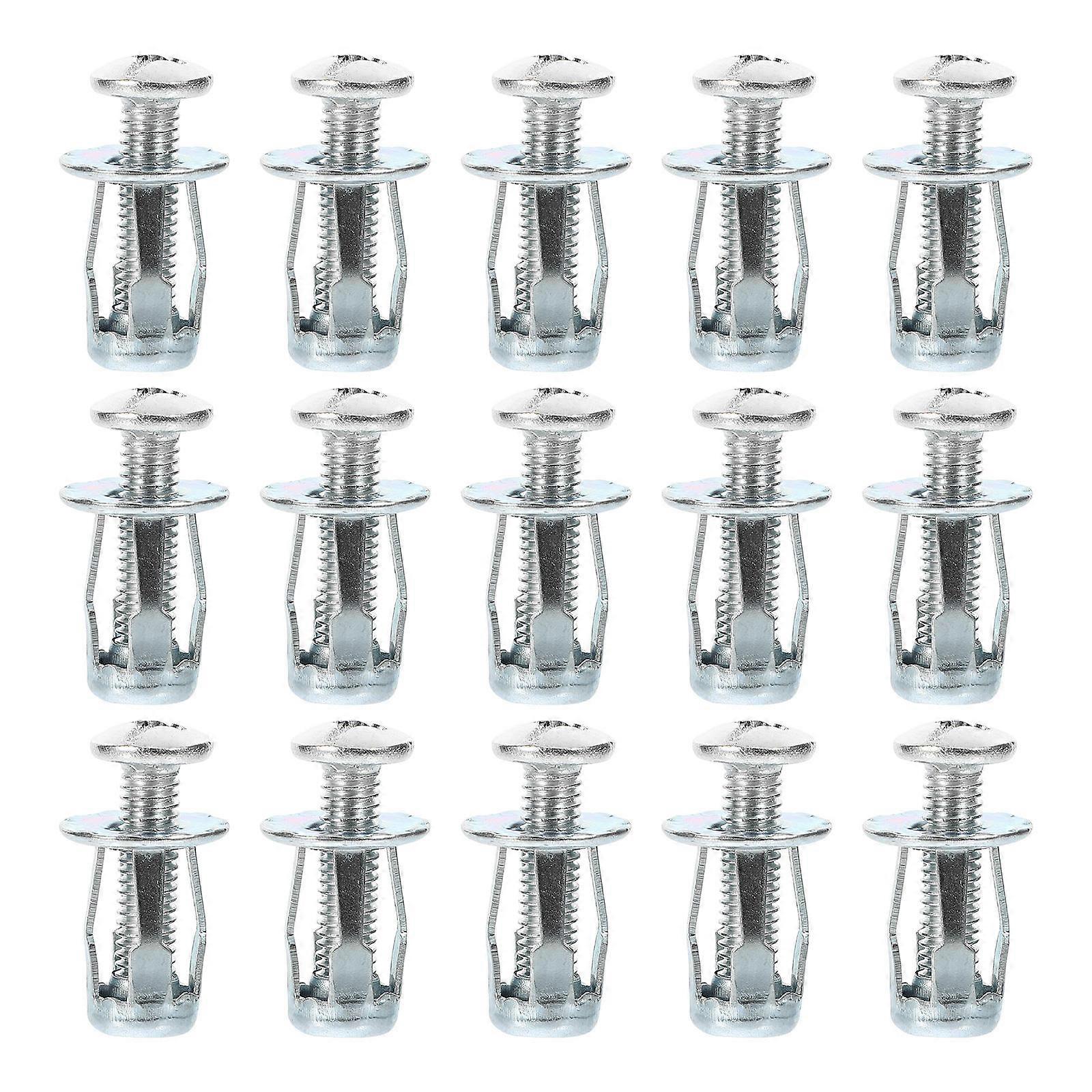 Nut Insert Set for Threaded Fixing 100Sets Petal Nuts Expansion Bolts