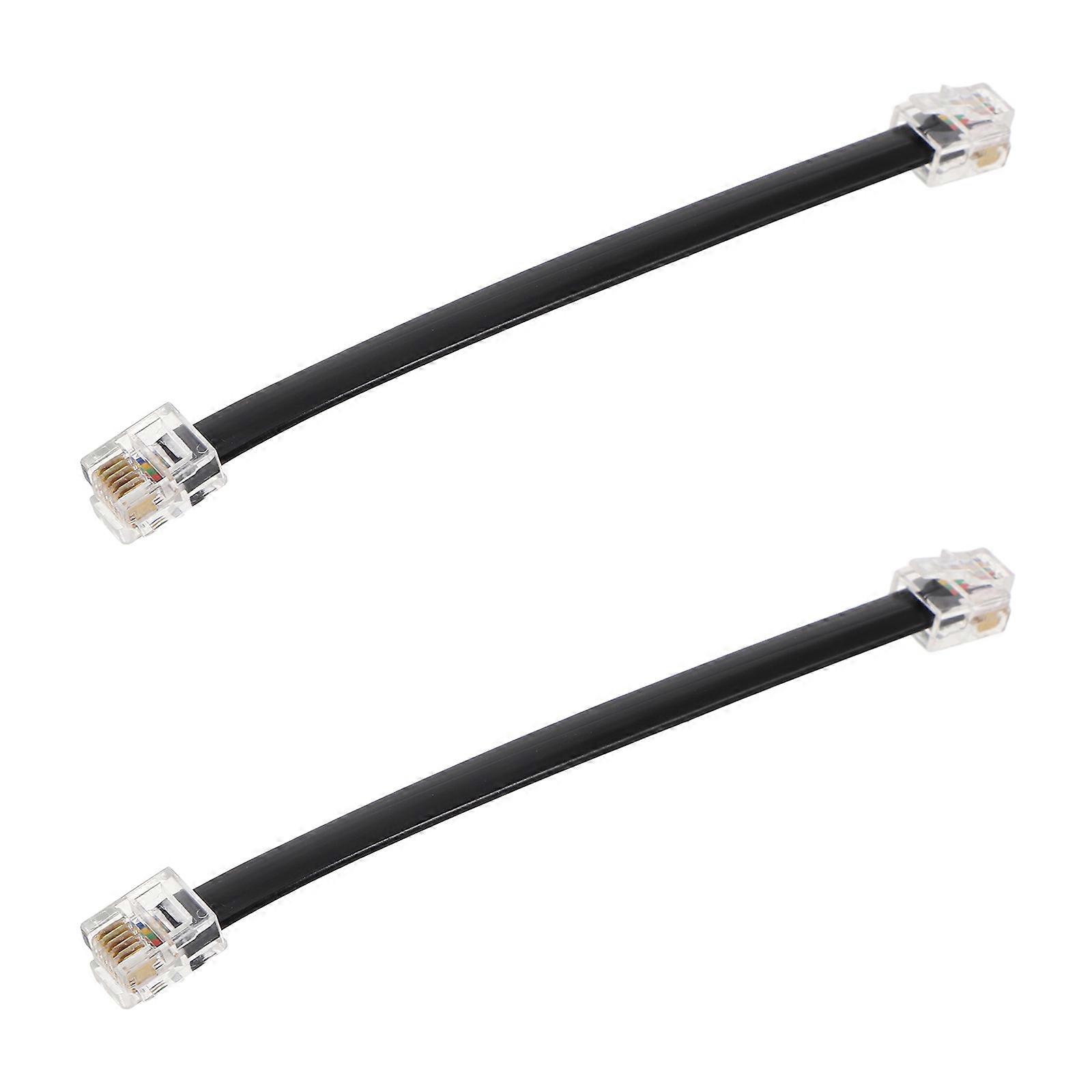 6-Core Panel Connection Telephone Line for Stable Signal Transmission 2Pcs