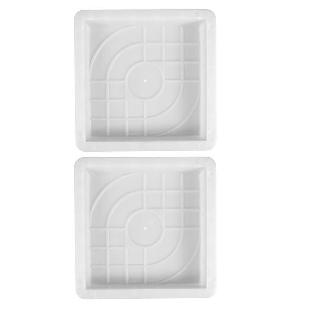 Brick Mold Floor Tile Mold for Paving Use 2Pcs Concrete Path Maker