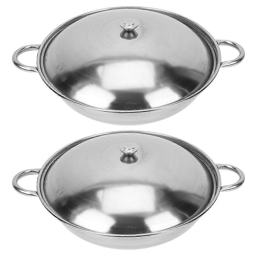 Pot with Handle Stainless Steel Pot for Kitchen Use 6Pcs Multi-Functional Cookware