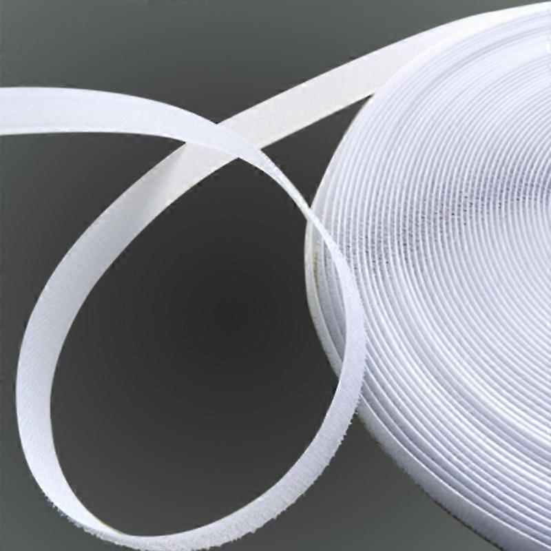 Sew On Hook and Loop Tape, Non-Adhesive Nylon Fastener Strip for Clothing, Bags, DIY Crafts, 10M per Pair (Hook and Loop), 20mm