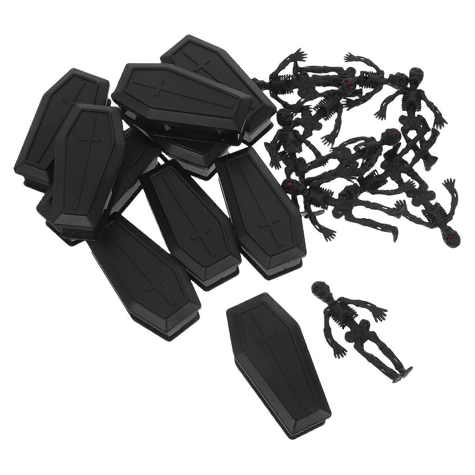 Halloween Mini Coffin Boxes Mini Coffin for Party Decorations 10Sets