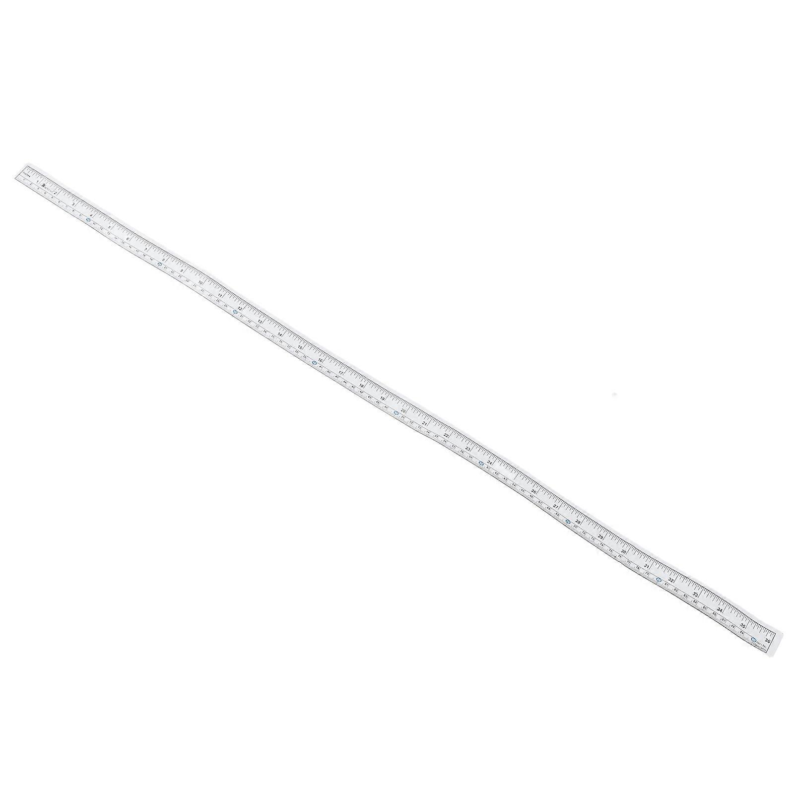 10pcs Adhesive Measuring Tape for Sewing Tables Precision Scale Ruler with Firm Paper Material White