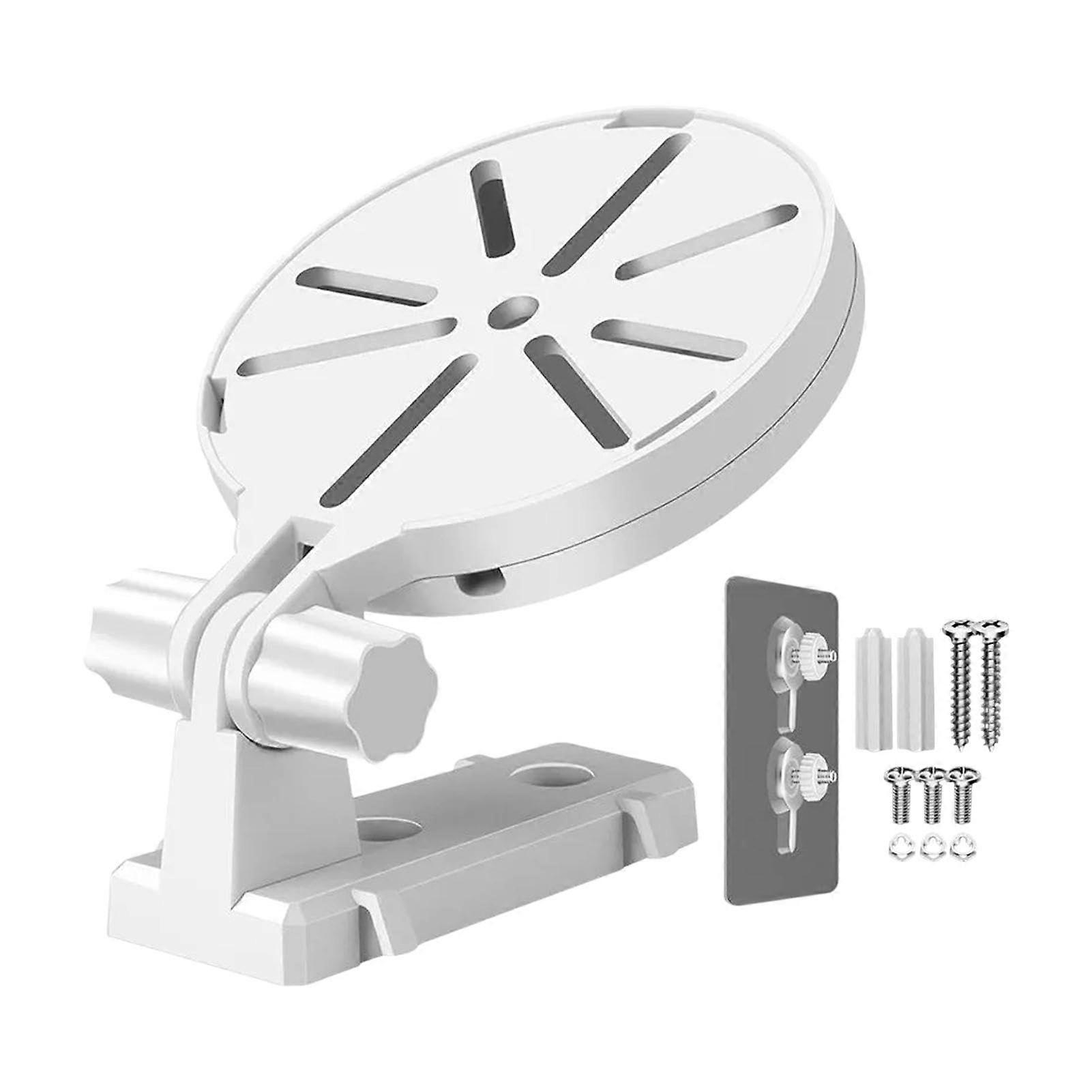 Wall Mount Camera Bracket with 360° Adjustable Rotation, NoDrill Floating Shelf for Indoor Cameras