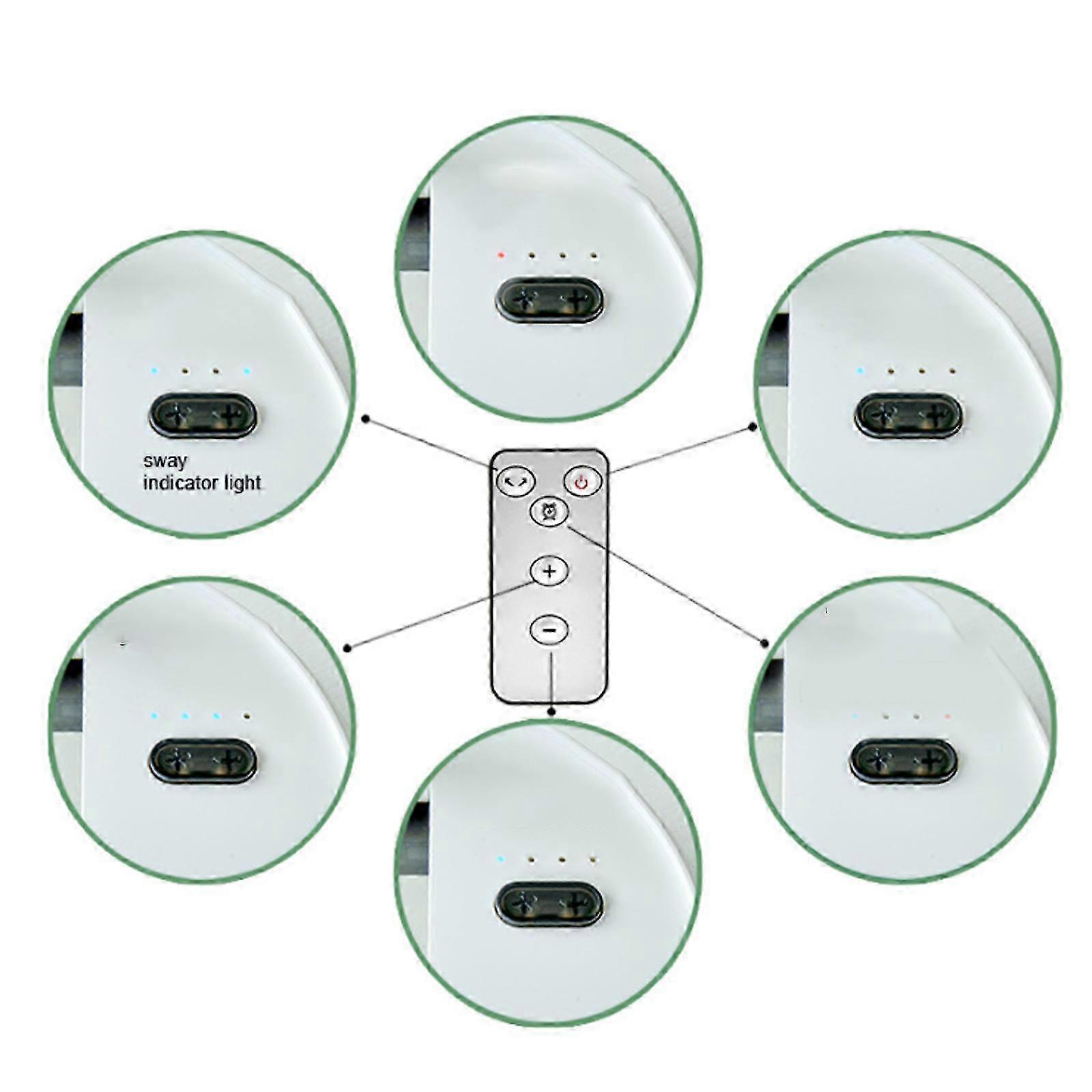 ポータブルデスクファン静音3スピード風USB電源デスクトップ折りたたみ式テーブルファンホームデスクベッドルーム屋外オフィストラベルホワイト