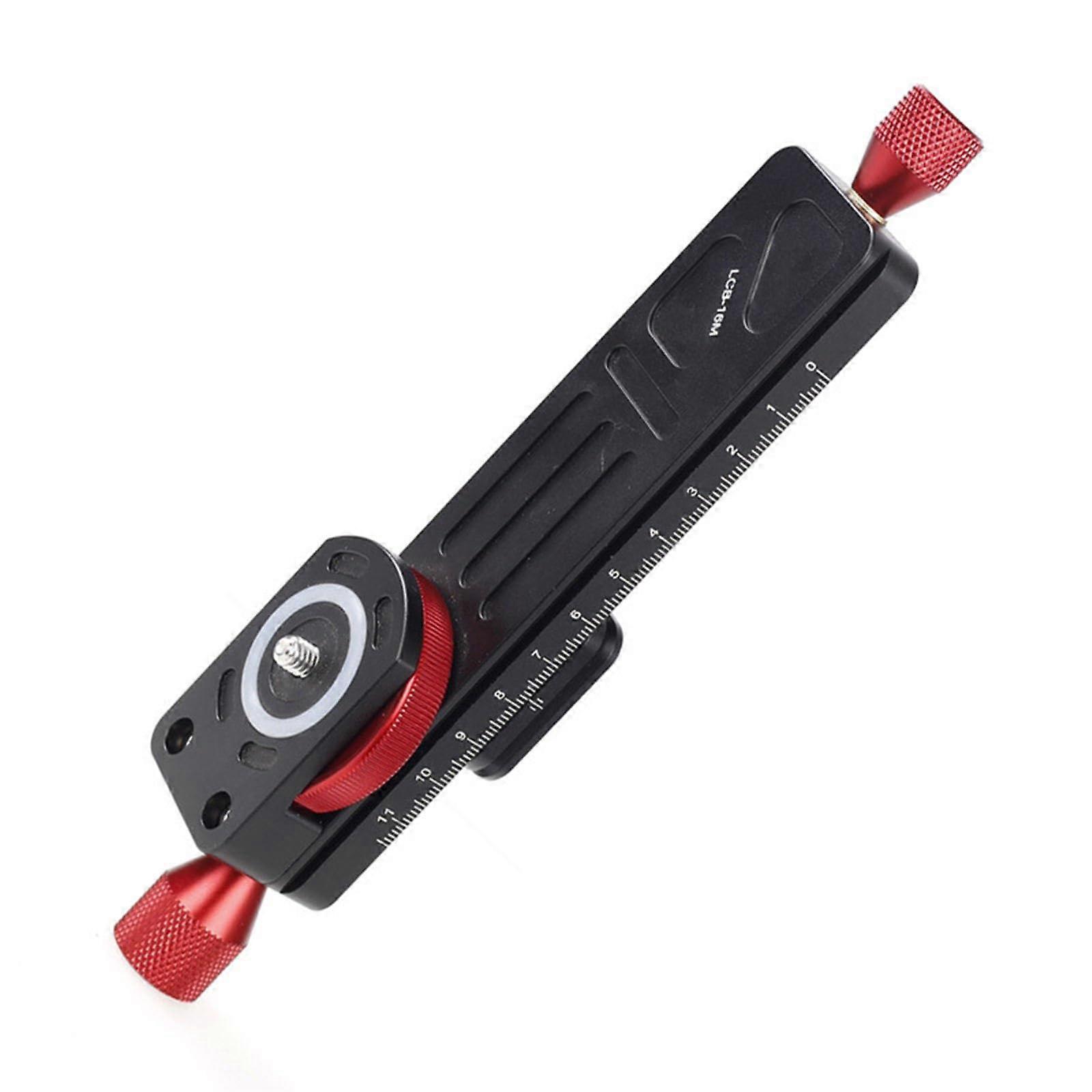 LCB16M 160mm Precision Macro Photography Slider with Quick Release Gear Track for CloseUp Shots