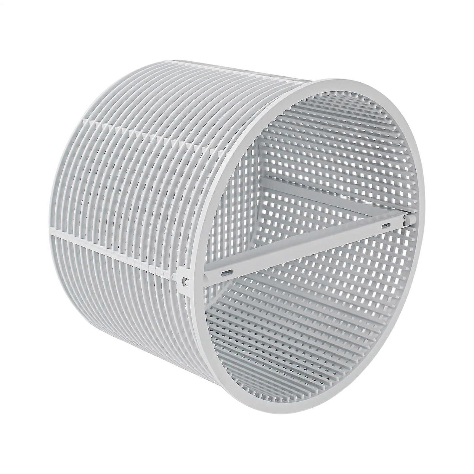 Heavy Duty Pool Skimmer Basket with Handle for Efficient Debris Removal and Versatile Pool Use