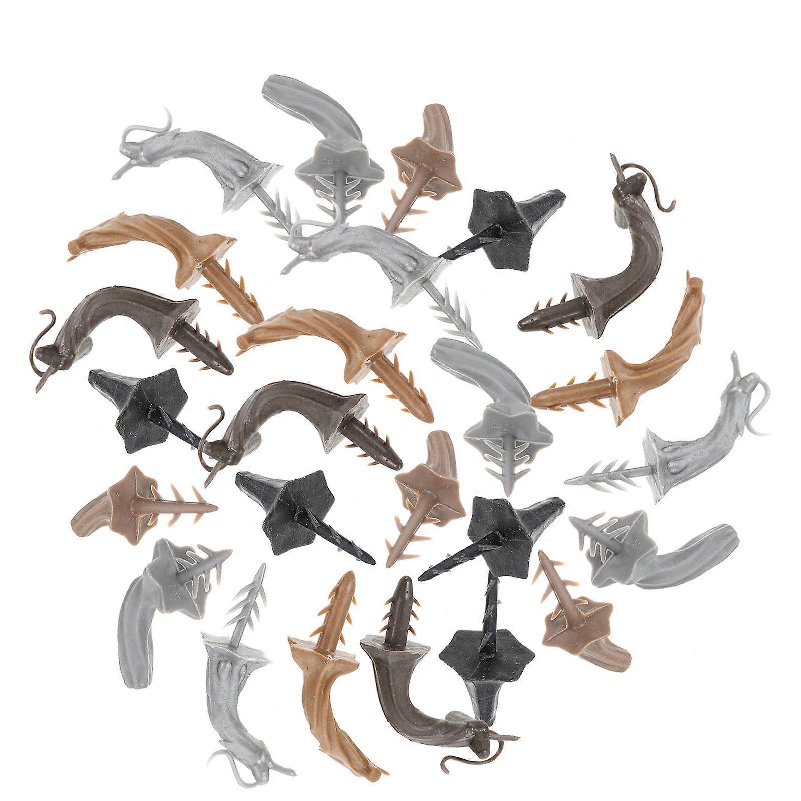 Plastic Pumpkin Stem Halloween Pumpkin Stems for Craft 24Pcs Pack