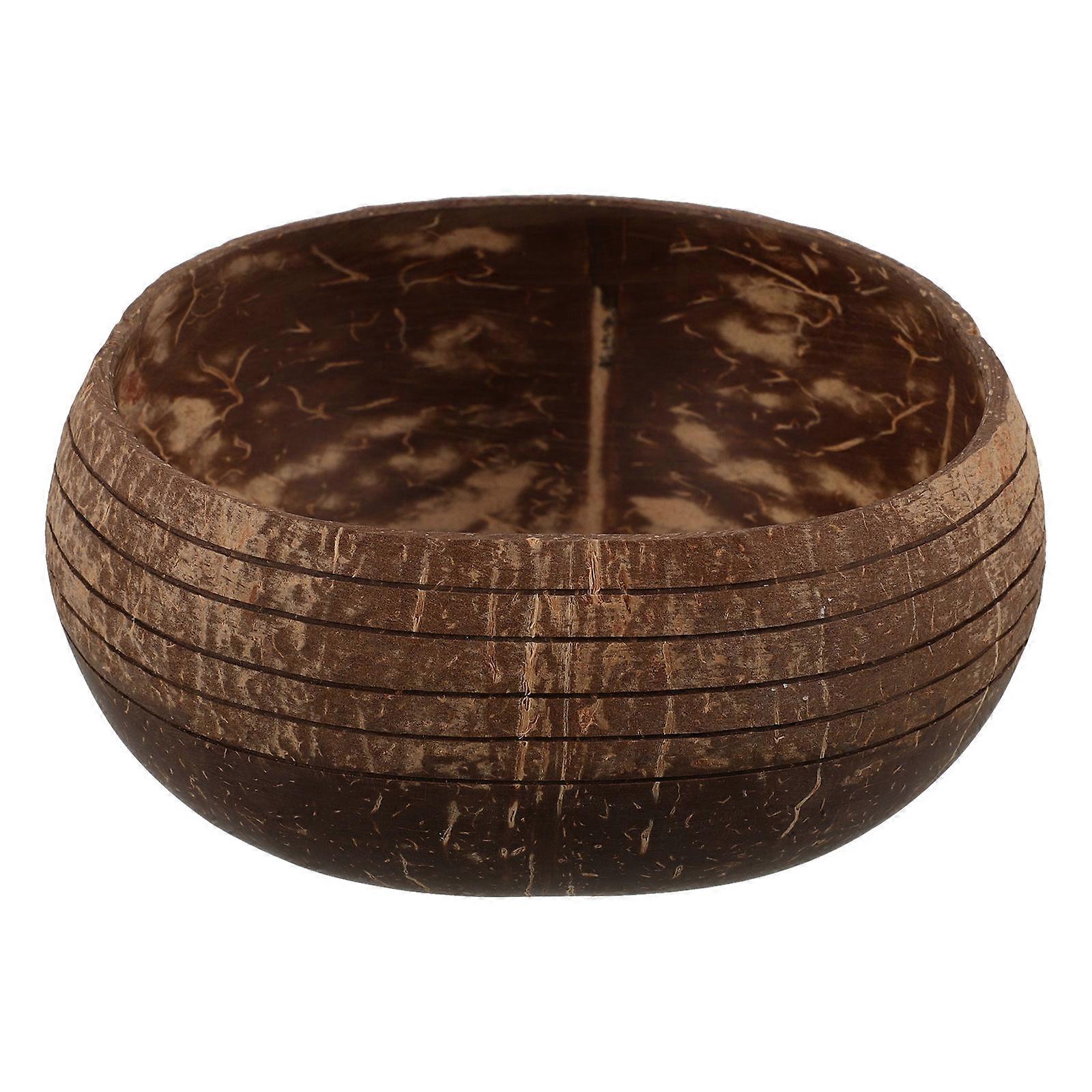 Decorative Coconuts Shell Bowl for Storage Multi-Purpose Natural Coconuts Bowl