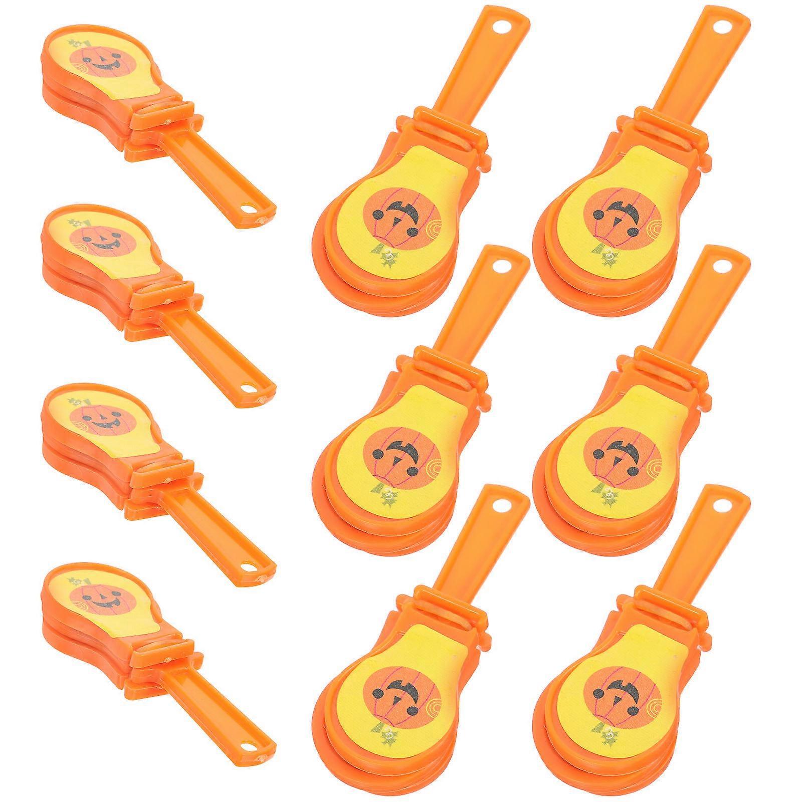 Hand Halloween Clappers Plastic Hand Clapper for Cheering 10Pcs Set