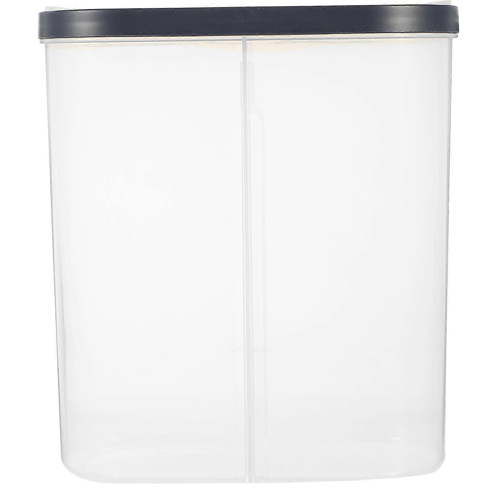 Airtight Rice Storage Container for Kitchen Use Transparent Box