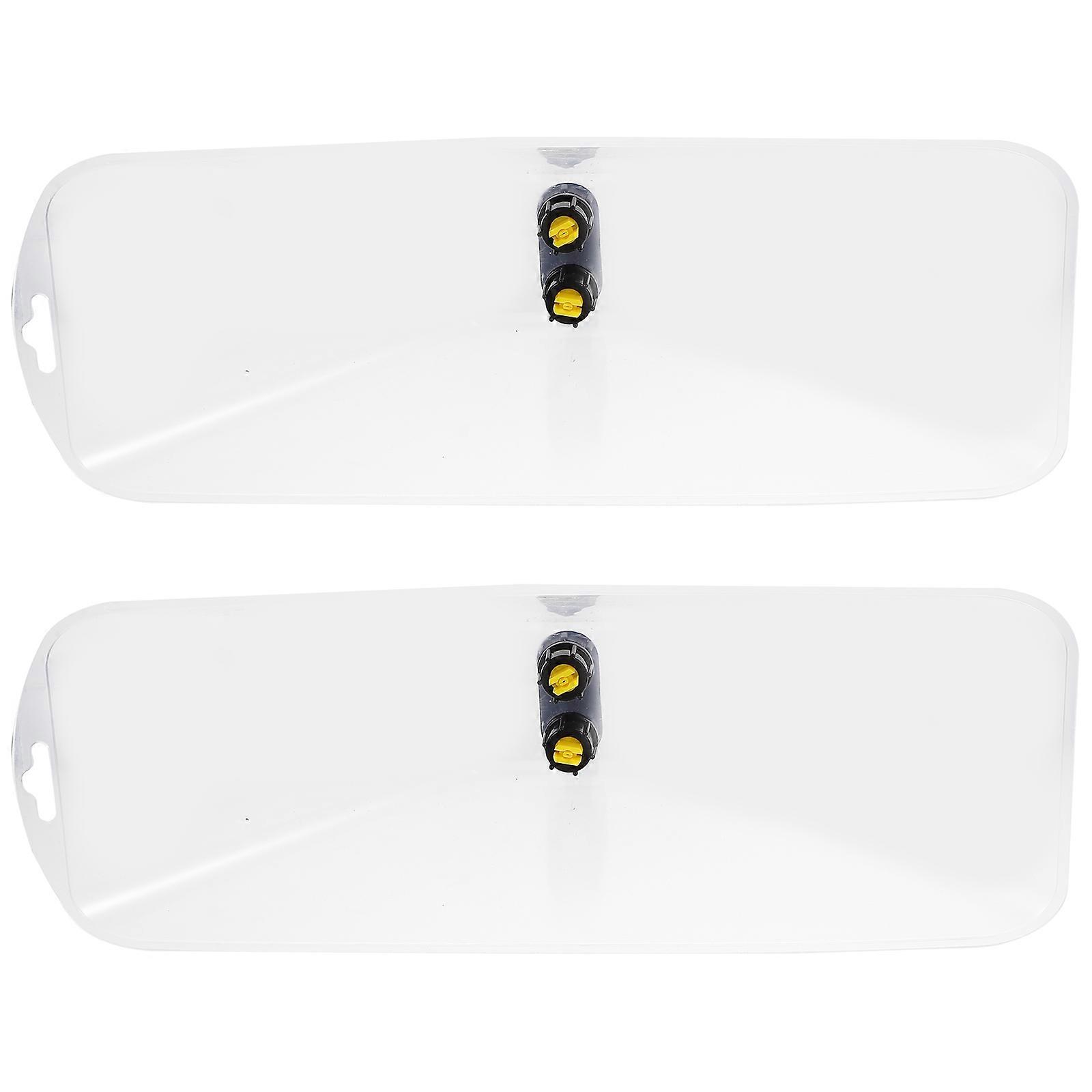 Sprayer Shield with Nozzle for Garden 4Pcs Plastic Transparent