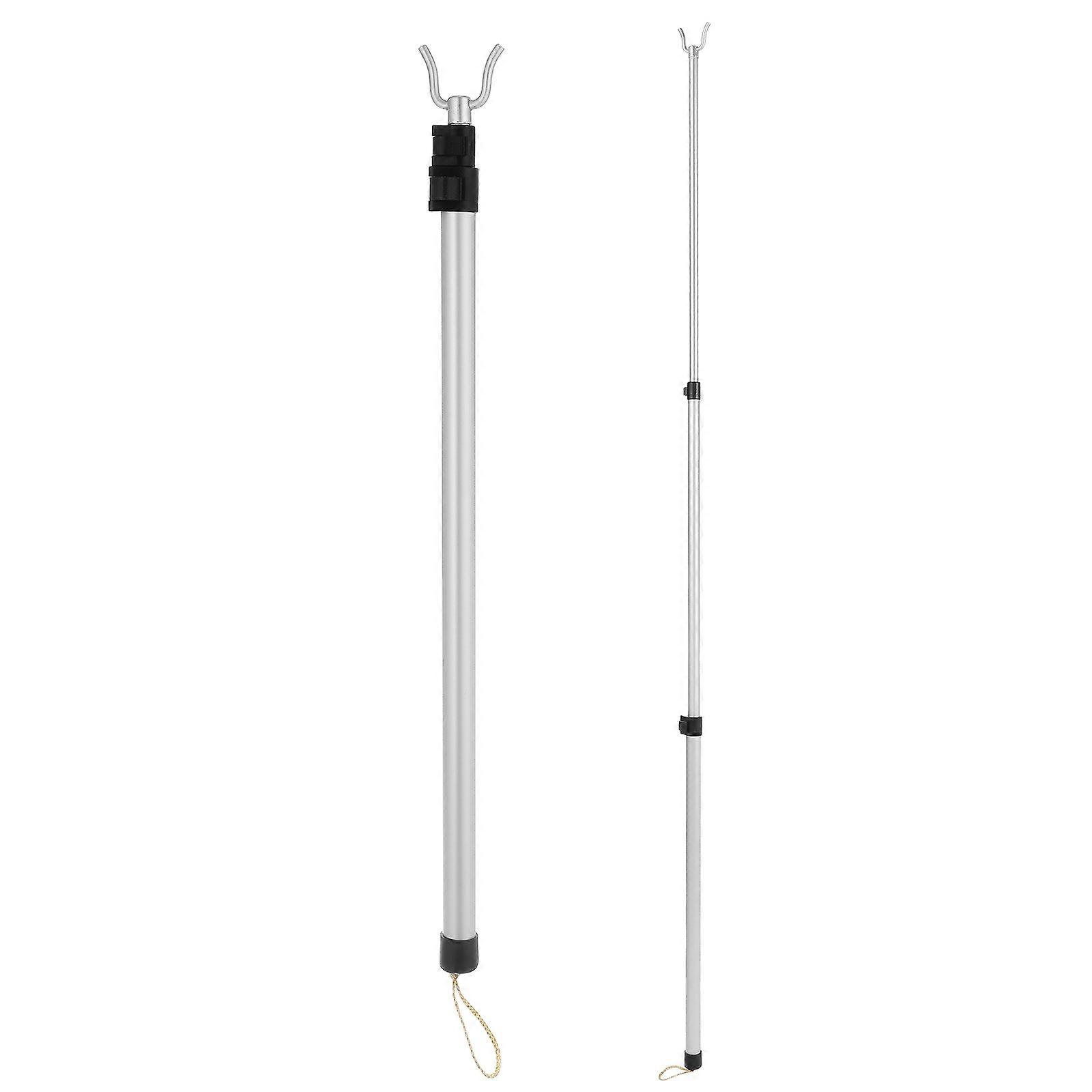 Home Clothes Drying Pole Retractable Clothesline Pole for Household 2Pcs