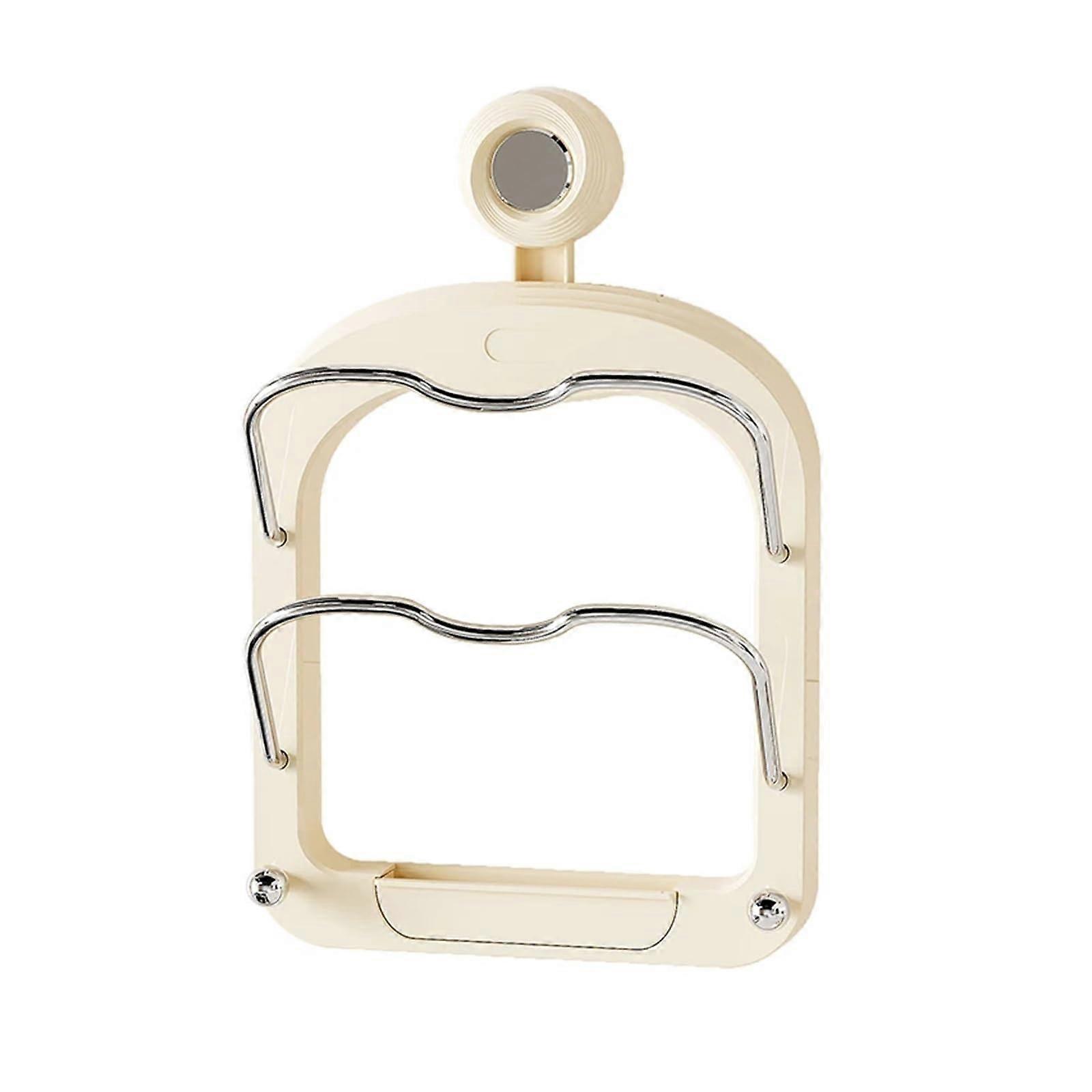 Pot Lid Holder Wall Mounted Kitchen Organizer Punch MultiLayer Rack for Cutting Boards