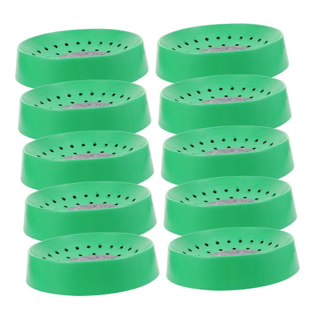 10pcs Plastic Pigeon Nesting Bowl Durable Bird Breeding Nest for Quail Hatching Cage Use