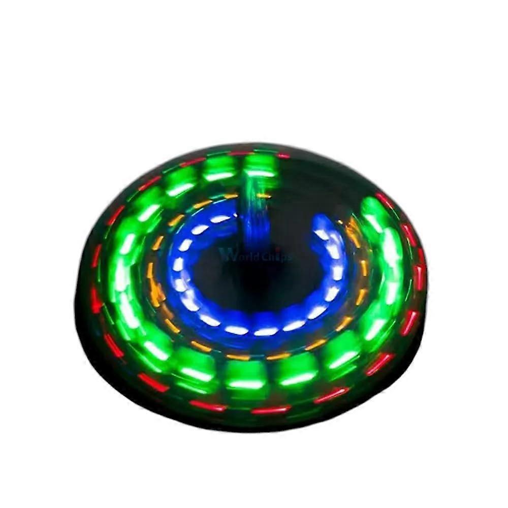 DIY Electronic Kit LED Soldering Kit Rotating Lantern STEM Educational Board Updated 2025 Design