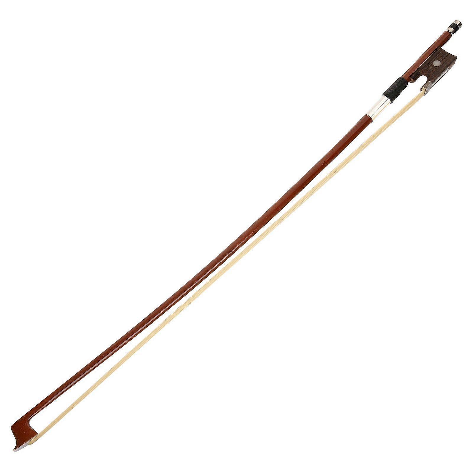 Wood 1/4 Violin Bow Well Balanced Practice Violin Bow for Beginner Student