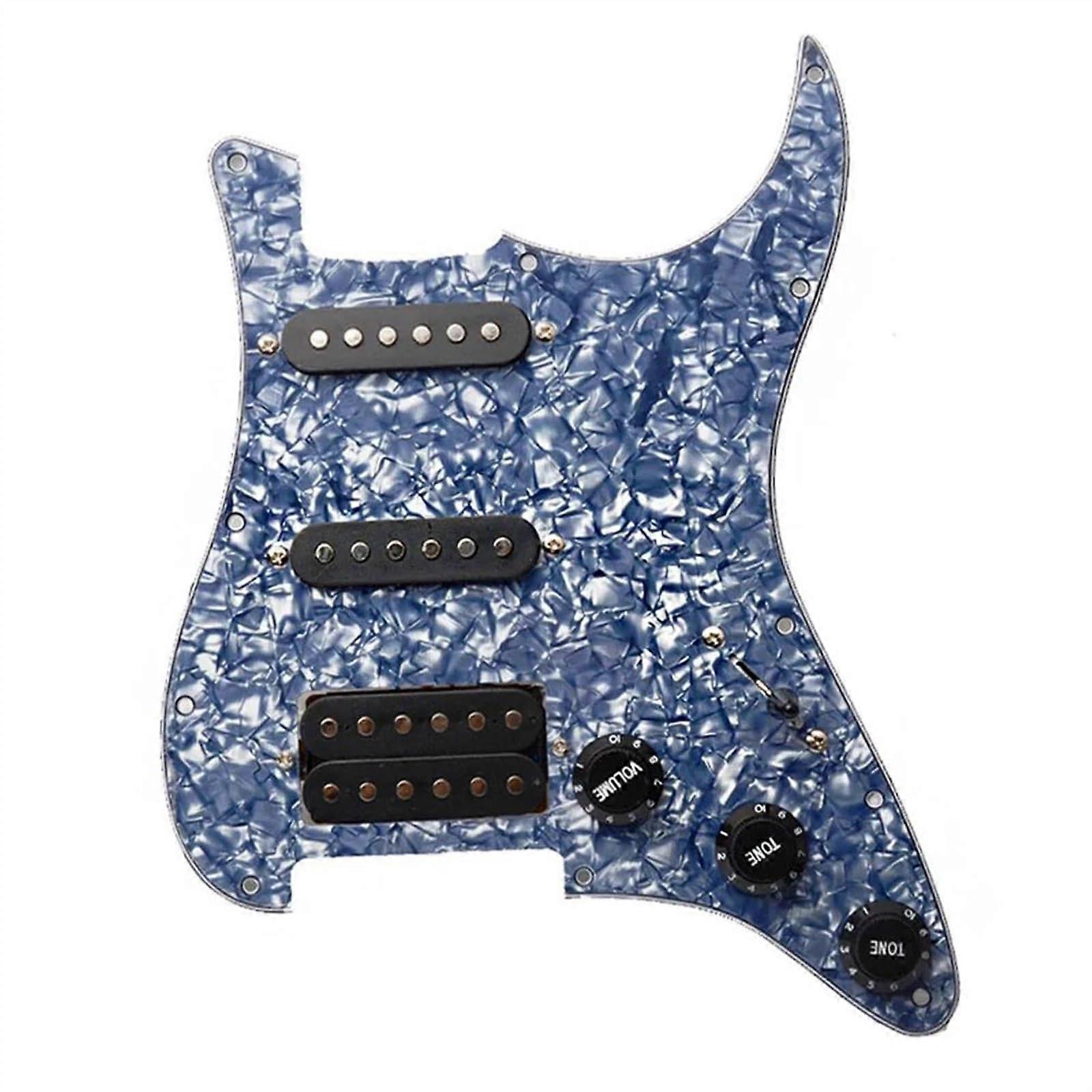 SSH Guitar Pickguard Prewired ST Style Loaded Pickups Replacement with Durable AntiScratch Finish