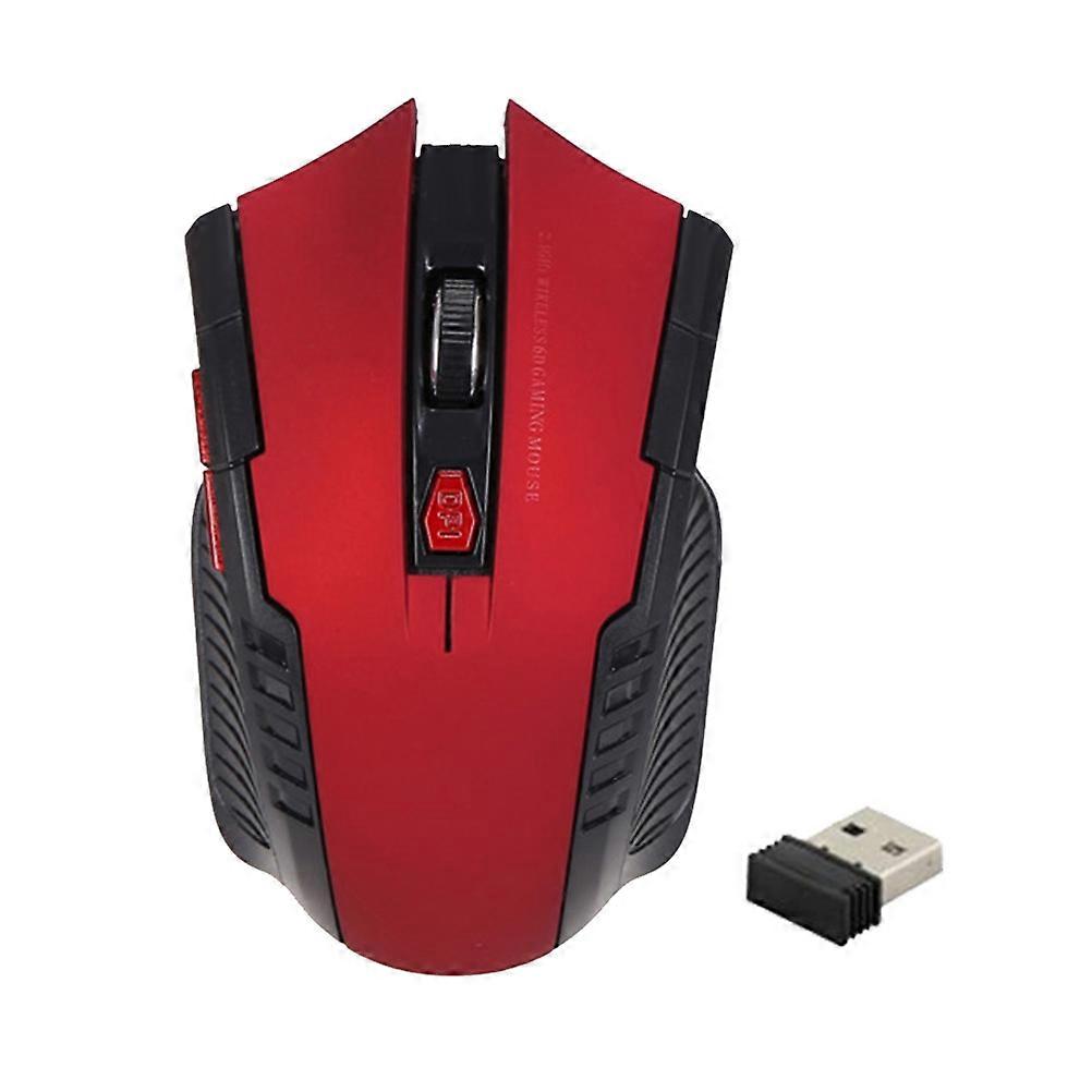 Wireless Optical Mouse for Game Playing with 6 Buttons 1 Piece