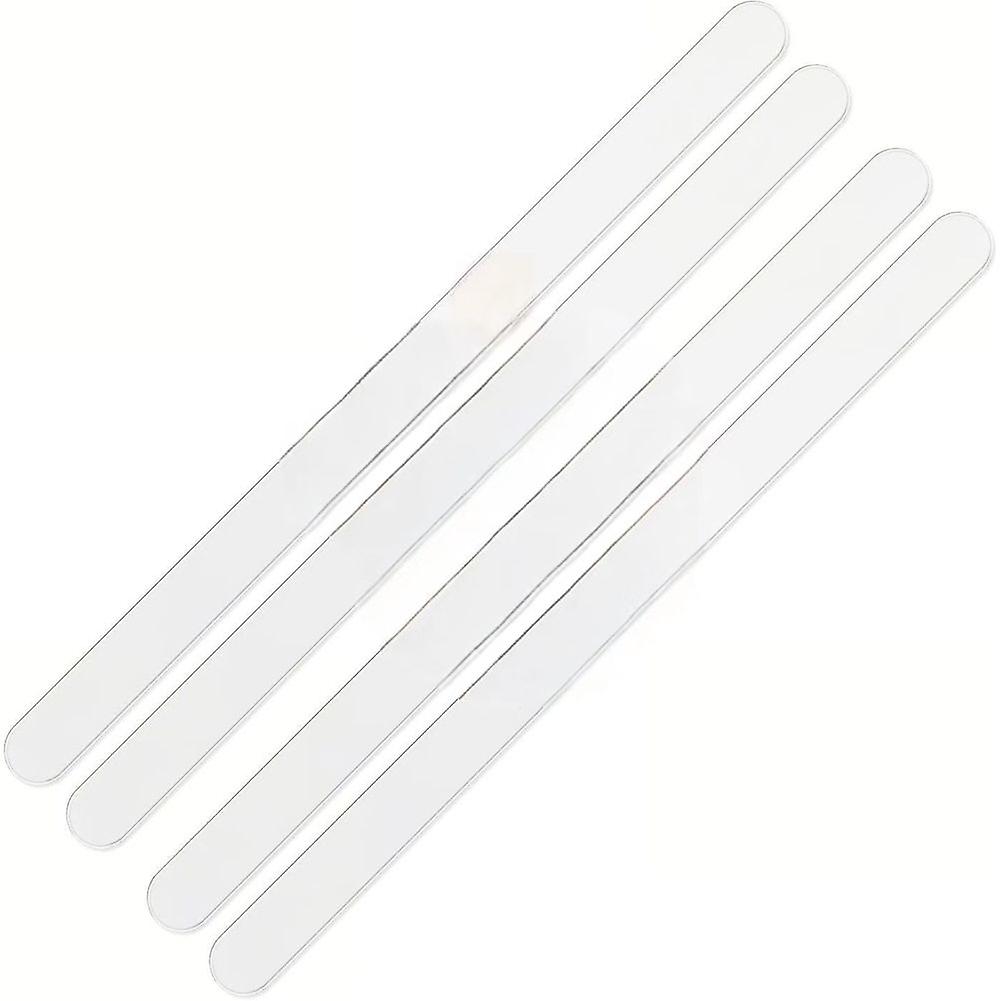 4PCS Replacement Strips for Bedsheet Holder, Replacement Straps Compatible with Most Lock Sheet Holders(Clear)