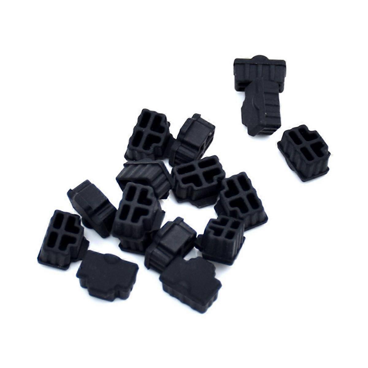 Rj45 Silicone Dust Plug Dust Cover Dust Cap Router Switch Network Cable Interface Computer Network