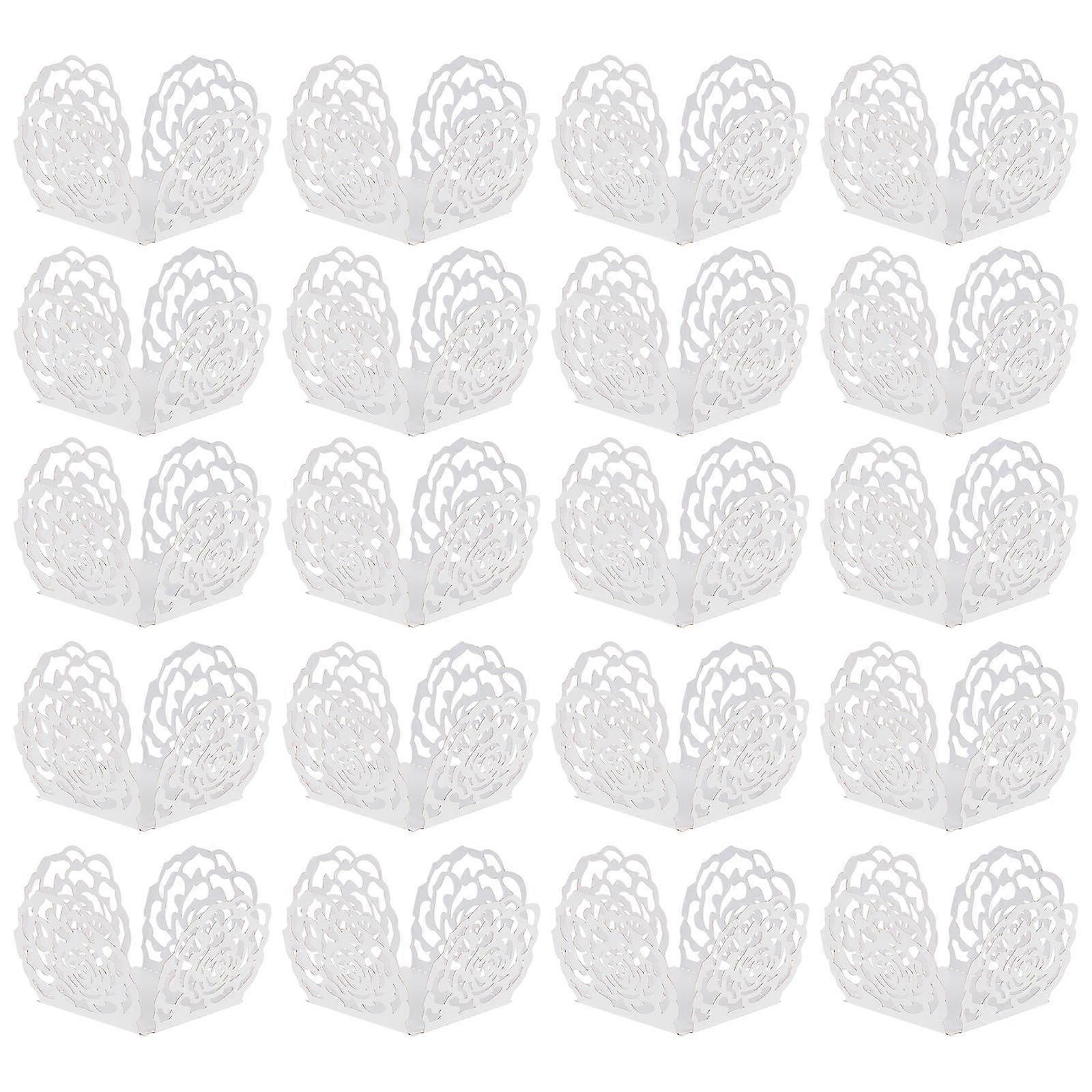 Chocolate Packing Tray Paper Holder for Separating 250Pcs Chocolate Wrappers