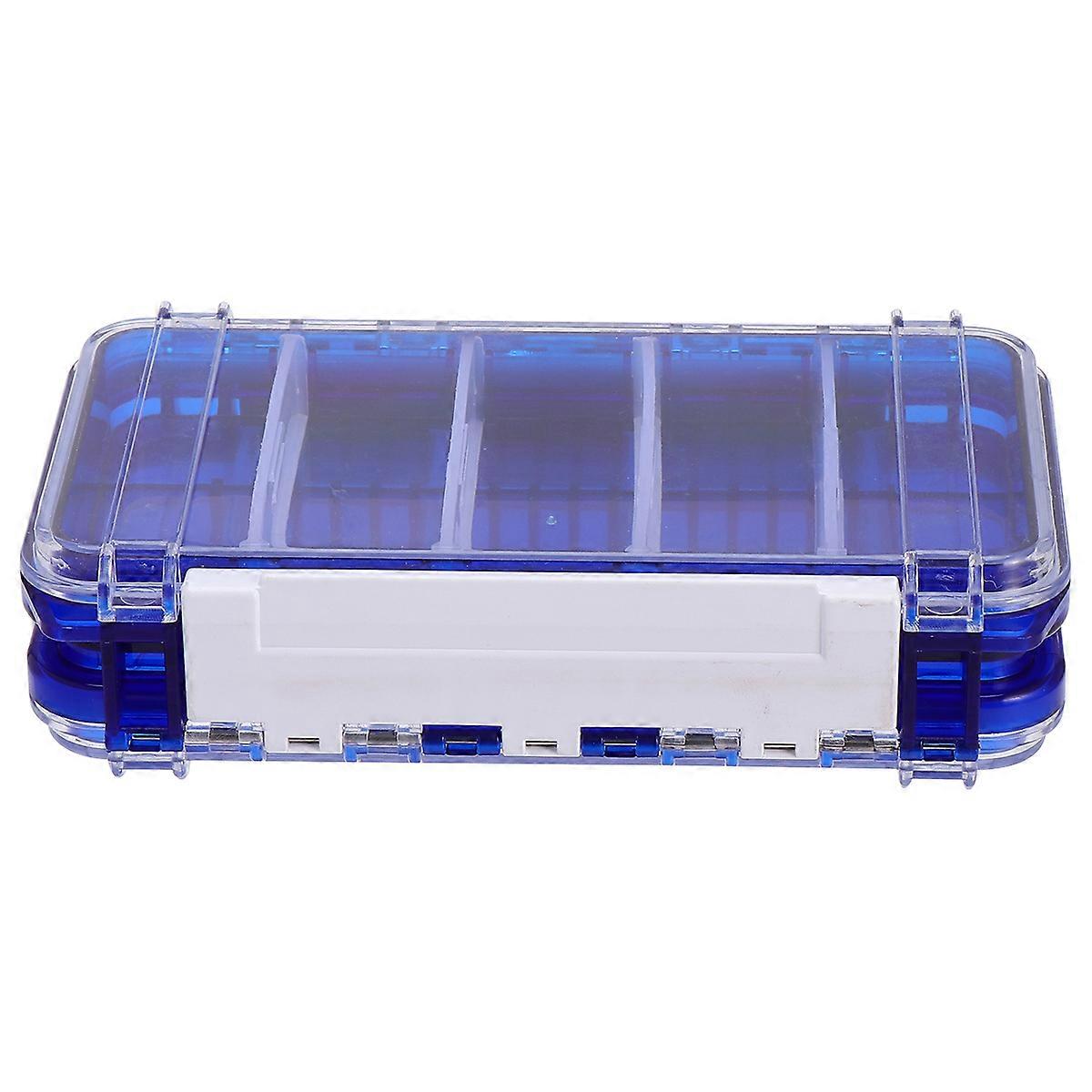 Bait Storage Box for Fishing Accessories 3Pcs Waterproof Double-Layer Box