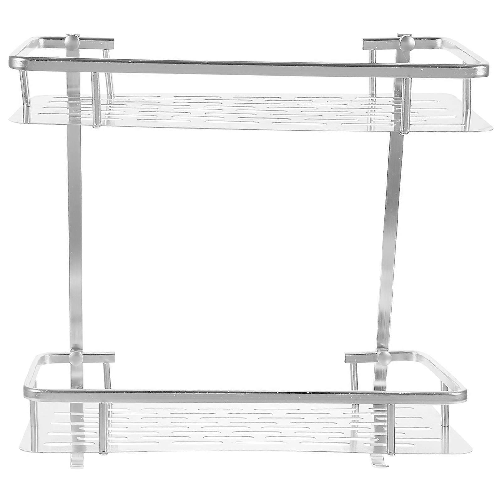 Bathroom Wall Rack Wall Mounted Storage Rack for Organizing