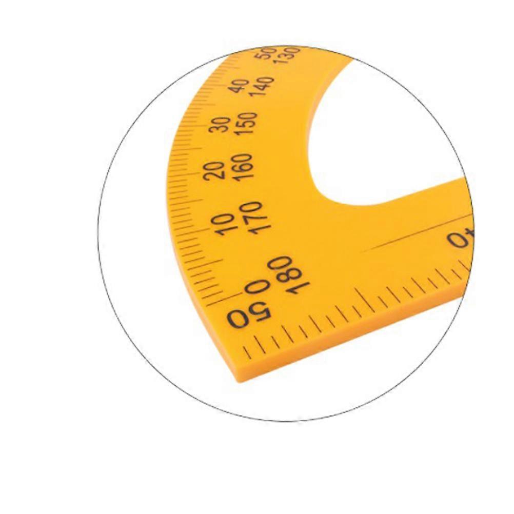 Technical Drawing Supplies Student Protractor Multi-Functional Geometry Tool Designed For Home School Use 1Pack
