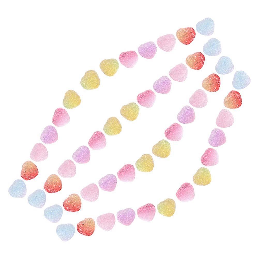 Simulated Soft Candy Model Bulk for Teaching 60Pcs Accessories