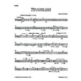 Wat zoeter muziek: contrabas