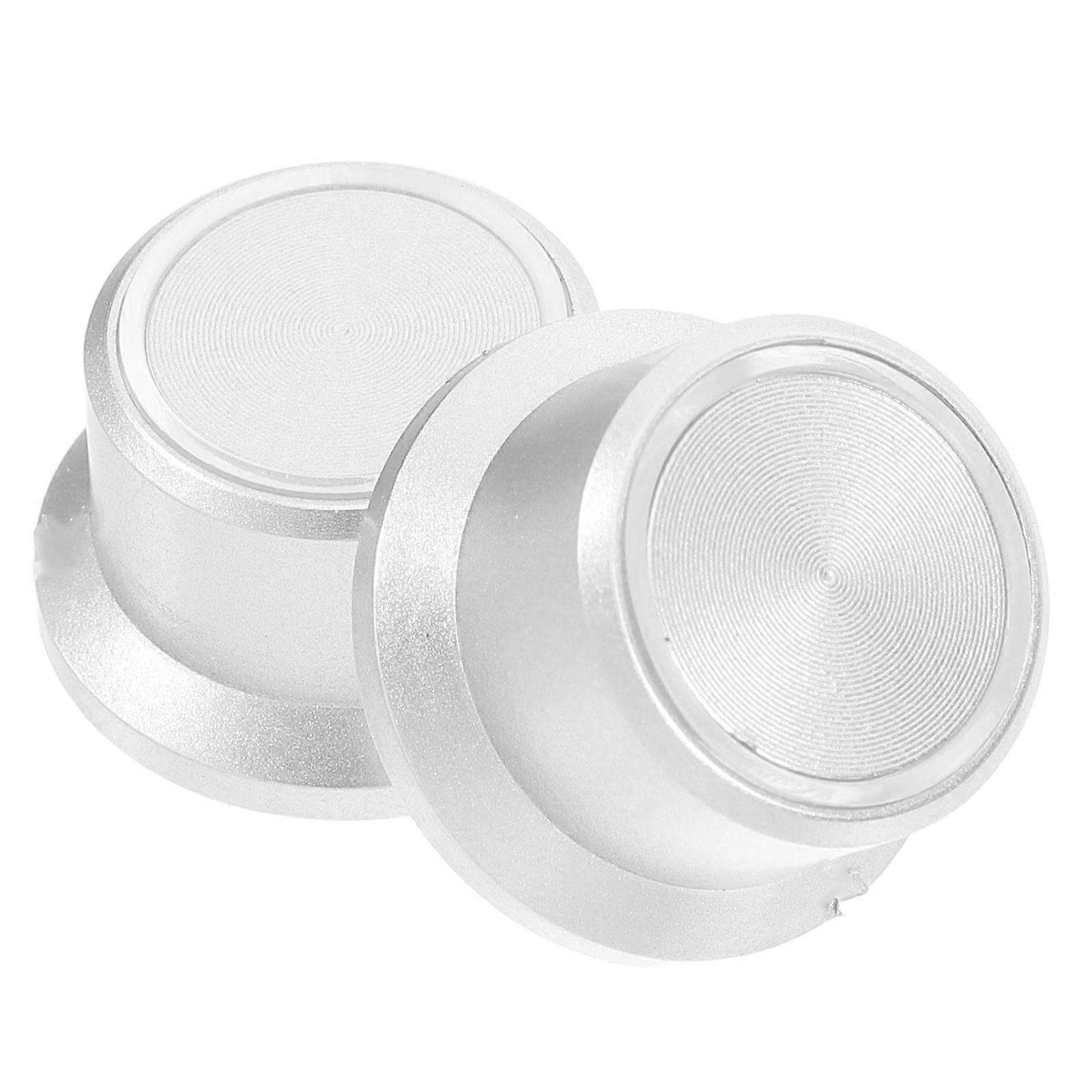 2pcs Transparent Potentiometer Knobs Plastic Control Knobs for 6mm Shaft Volume Control for Electronic Equipment Audio Mixer Amplifier Instrument Part