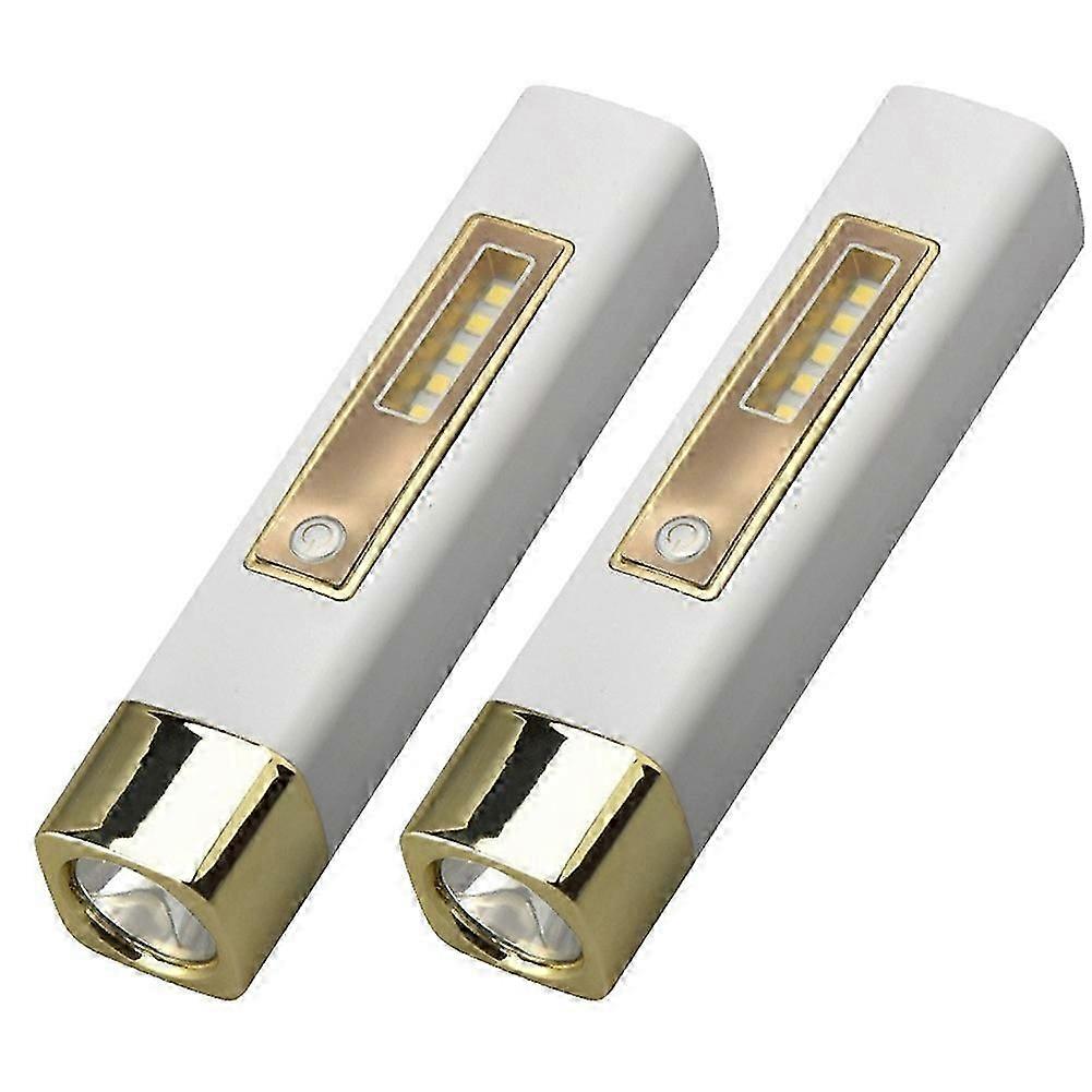 Mini Flashlight Multi-Function Strong Light Flashlight Emergency Power Bank Flashlight Usb Charging Portable Lighting,B