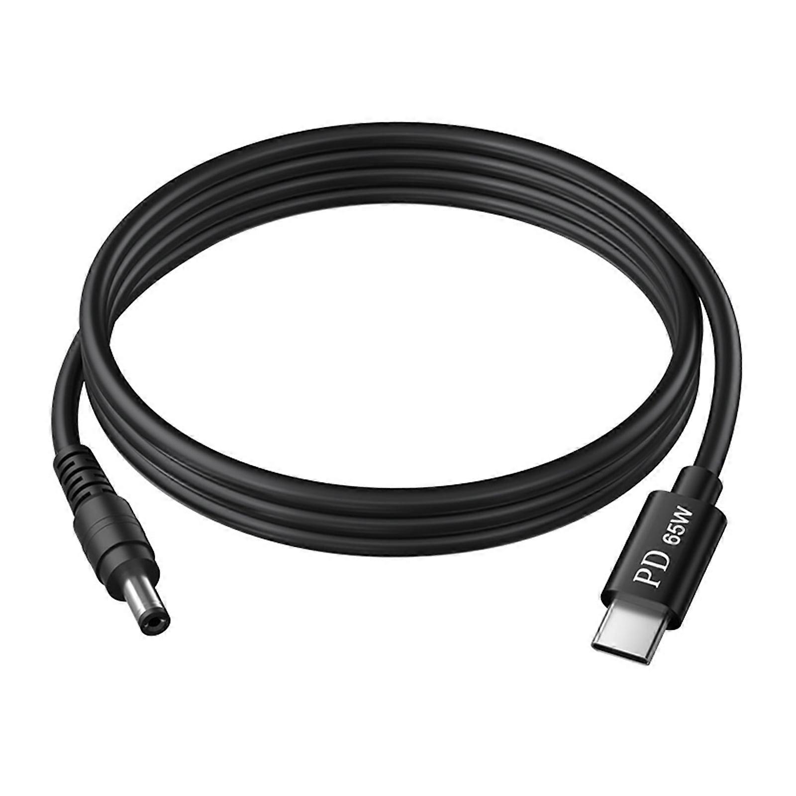 65W Type C Notebook Charging Cable, Quick Data Sync Wire for Travel and Setting