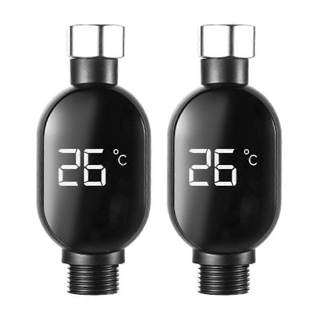 Shower Head Temperature Display Automatic Update Waterproof for Bathroom Use