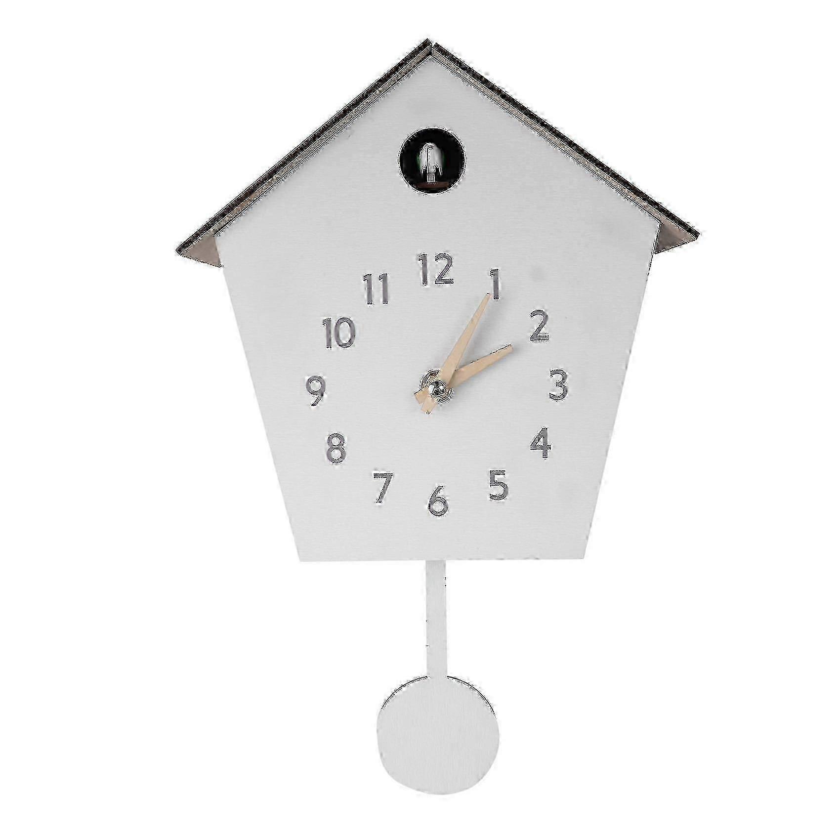 Modern Smart Cuckoo Clock with Automatic Time-Telling & Charming Bird Design
