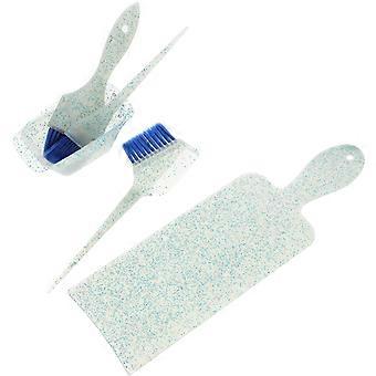 Conjunto de 5 Pincéis para Colorir Cabelo - Ferramentas para Uso Doméstico - Acessórios de Salão