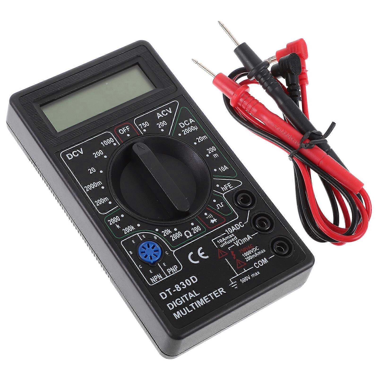 Digital Multimeter -830D Voltage Tester for Measuring with Buzzer Output