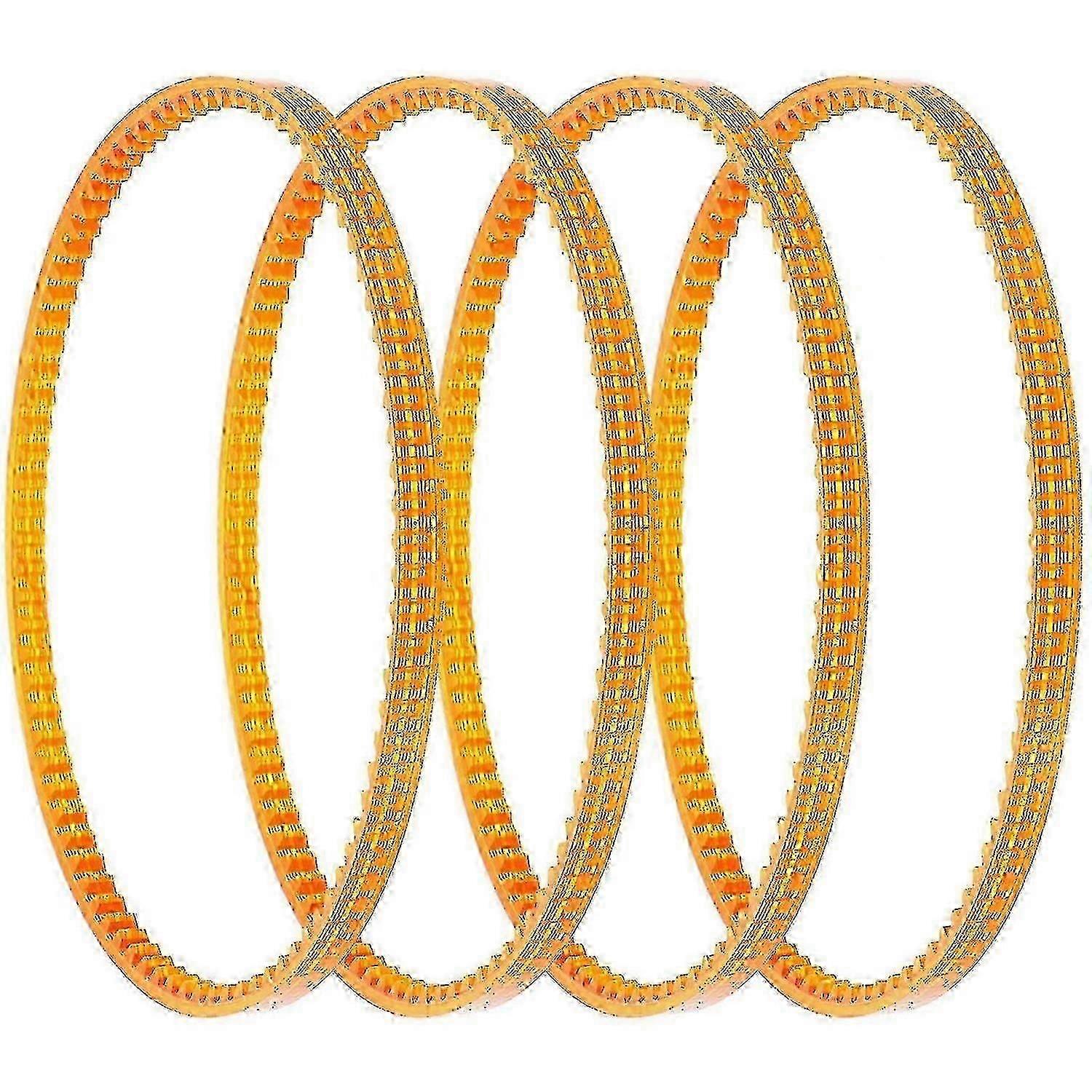 Replacement Plastic Belts compatible with 4pcs DIY Cotton Candy Machine with Candy Maker Belts