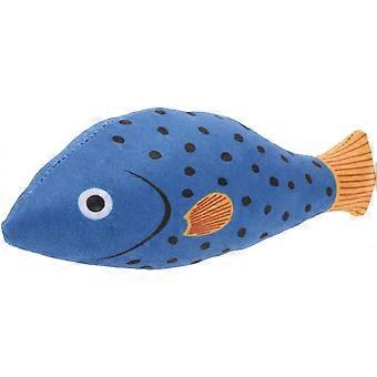 Peluche pour chat, jouet à mâcher en forme de poisson pour chaton, lot de jouets interactifs à l'herbe à chat