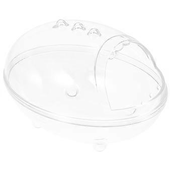 Hamster Sand Badezimmer Transparenter Sandkasten für kleine Haustiere zur Aufbewahrung Acryl