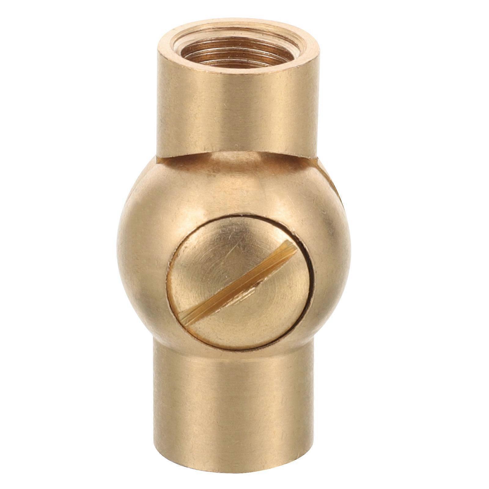 Golden Copper Ceiling Light Adapter for Chandelier with Adjustable Angle