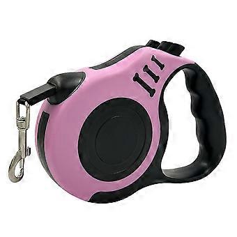 Rutschfeste Hundeleine mit Griff für den Außenbereich, USB-wiederaufladbare Taschenlampe für Nachtspaziergänge mit automatischem Teleskop-Hundegurt, sicher und zuverlässig
